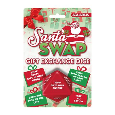 Santa Swap 8-Sided Mini Dice Rolling Game Image 1