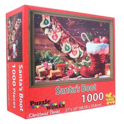 Santas Boot 1000 Piece Jigsaw Puzzle Image 2