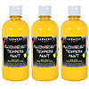 Sargent Art Tempera Paint, Neon Yellow, 16 oz., Pack of 3 Image 1