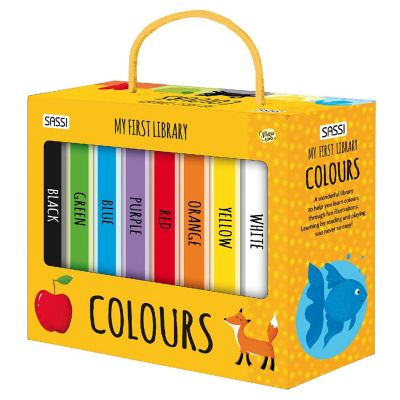Sassi: My First Library - Colors - 8 Mini-Book Set, Illustrated Learning Image 1