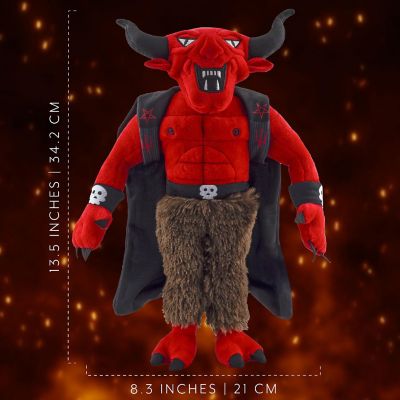 Satan Devil Plush; Stuffed Toy Evil Beelzebub Figure Image 3