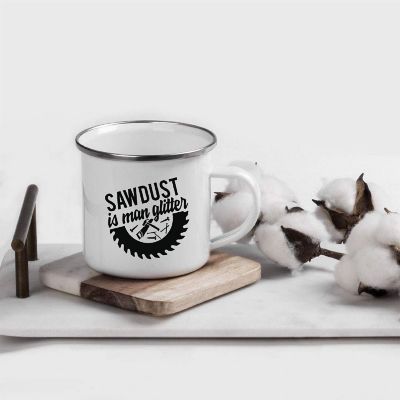 Sawdust Is Man Glitter 11oz Mug Image 1