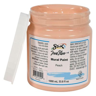 Sax Acrylic Mural Paint, 33.8 Ounces, Peach Image 2