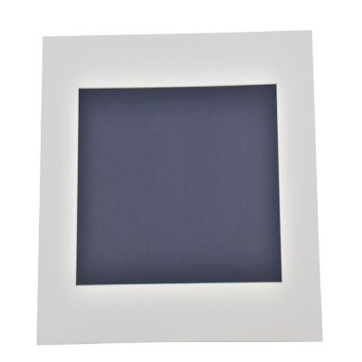 Sax Exclusive Premium Pre-Cut Mats, 18 x 24 Inches, Bright White, Pack of 10 Image 1