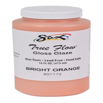 Sax Gloss Glaze, Bright Orange, Opaque, Pint Image 2