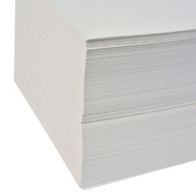 Sax Sulphite Drawing Paper, 70 lb, 9 x 12 Inches, Extra-White, Pack of 500 Image 1