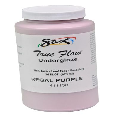 Sax True Flow Underglaze, Regal Purple, 1 Pint Image 2