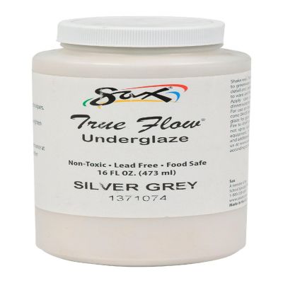 Sax True Flow Underglaze, Silver Gray, 1 Pint Image 1