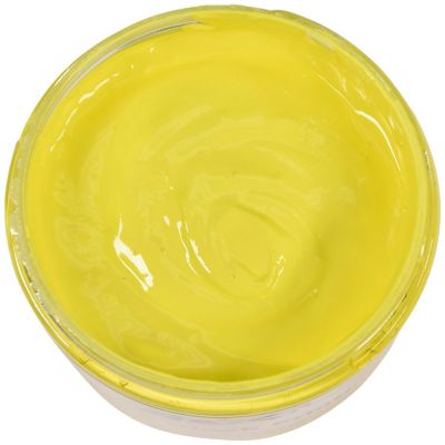 Sax Water Soluble Block Printing Ink, 1 Pint Jar, Primary Yellow Image 2