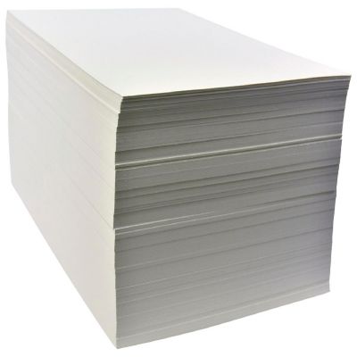 Sax Watercolor Paper, 90 lb, 12 x 18 Inches, Natural White, 500 Sheets Image 1