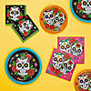 Say Hooray! Skelebration Tableware Kit, 48 ct. Image 1