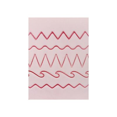 Scallop Zig Zag &amp; Wave Clay Cutters for Decorative Edges, 5 pc Image 1