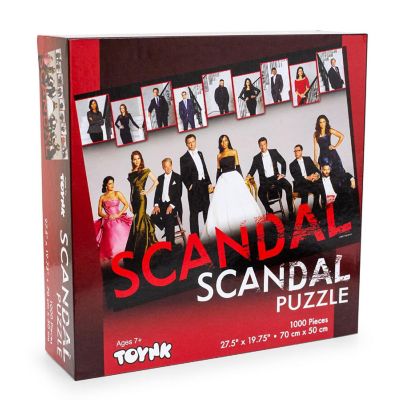 Scandal Cast Collage 1000 Piece Jigsaw Puzzle Image 1
