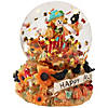Scarecrow Happy Fall Harvest Snow Globe - 5.5&quot; Image 2