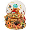 Scarecrow Happy Fall Harvest Snow Globe - 5.5&quot; Image 4