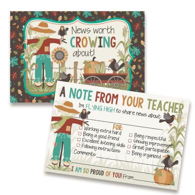 Scarecrow Teacher Mail for Students by AmandaCreation 30ct Image 1
