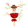 Scarecrow Wooden Spoon Craft Kit - Makes 12 Image 1