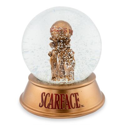 Scarface "The World Is Yours" Snow Globe  6 Inches Tall Image 1