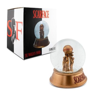 Scarface "The World Is Yours" Snow Globe  6 Inches Tall Image 1