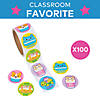 Scented Foodimals Sticker Roll - 100 Pc. Image 2
