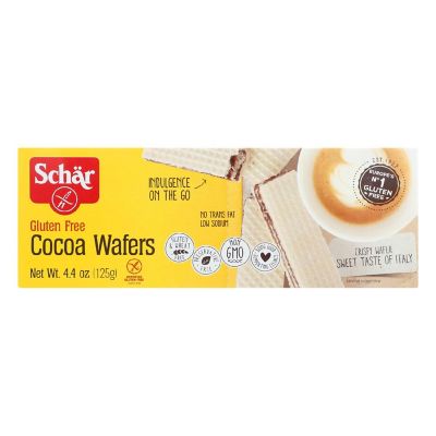 Schar Cocoa Wafers 4.4 oz Pack of 12 Image 1