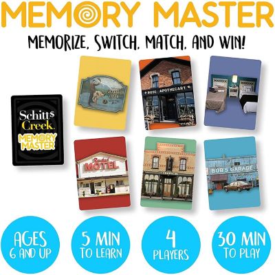 Schitts Creek Memory Master Game  4 Players Image 1