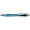 Schneider Rave Retractable Ballpoint Pen, ViscoGlide Ink, 1.4 mm, Black, Pack of 5 Image 1