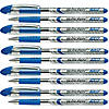 Schneider Slider Basic XB Ballpoint Pen Viscoglide Ink, 1.4 mm, Blue Ink, Pack of 10 Image 1