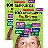 Scholastic Teaching Solutions 100 Task Cards: Text Evidence Text Activity Book, Pack of 2 Image 1