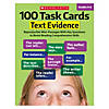 Scholastic Teaching Solutions 100 Task Cards: Text Evidence Text Activity Book, Pack of 2 Image 1