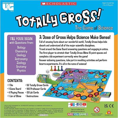 Scholastic Totally Gross! Game of Science  2-4 Players Image 2