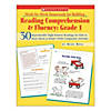 Scholastic Week-by-Week Homework for Building Reading Comprehension & Fluency - Grade 1 Image 1