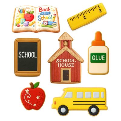 School 9 Piece Cookie Cutter Set Image 2