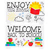 School Party Snack Station Kit with Frame - 80 Pc. Image 1