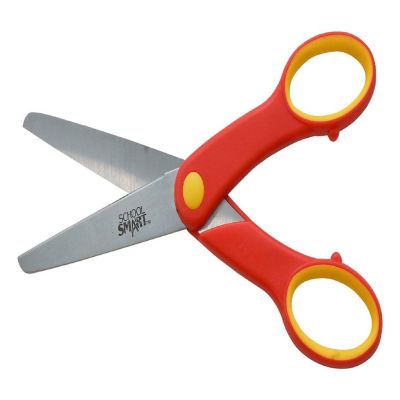 School Smart Blunt Tip Scissors, 6-1/4 Inches, Pack of 12 Image 2
