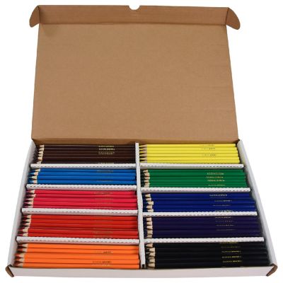 School Smart Colored Pencils, Assorted Colors, Pack of 250 Image 1