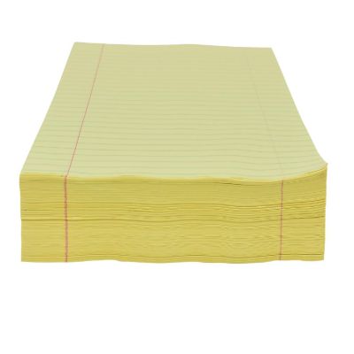 School Smart Composition Paper, 8-1/2 x 11 Inches, Yellow, 500 Sheets Image 1