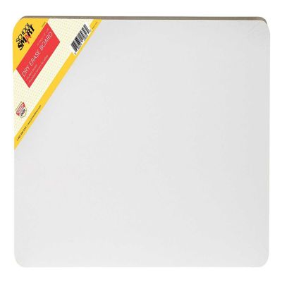 School Smart Dry Erase Boards, 12 x 18 Inches, White, Pack of 10 Image 1