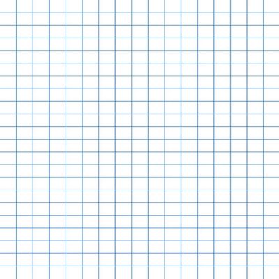 School Smart Graph Paper, 1/4 Inch Rule, 9 x 12 Inches, White, 500 Sheets Image 1