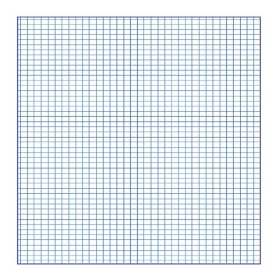 School Smart Graph Paper, 1/4 Inch Rule, 9 x 12 Inches, White, 500 Sheets Image 2