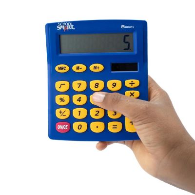 School Smart Primary Calculators, Pack of 30 Image 1