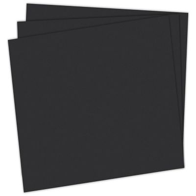 School Smart Railroad Board, 22 x 28 Inches, 4-Ply, Black, Pack of 25 Image 1