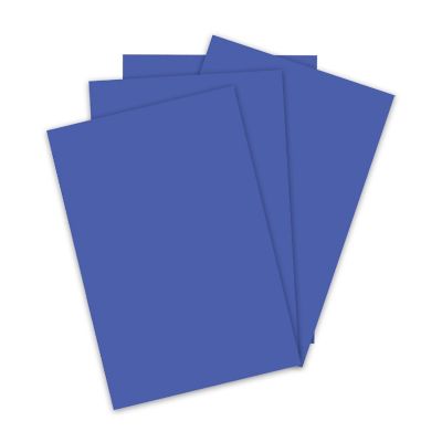 School Smart Railroad Board, 22 x 28 Inches, 4-Ply, Dark Blue, Pack of 25 Image 1
