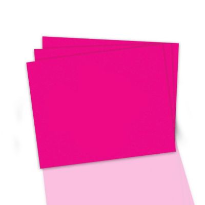 School Smart Railroad Boards, 22 x 28 Inches, 4-Ply, Magenta, Pack of 25 Image 1