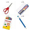 School Supplies Kit for 24 Image 1