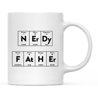 Science Periodic Table Dad Ceramic Mug Image 2