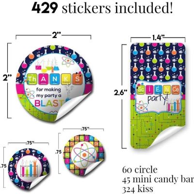 Science Sticker Bundle 429pc. by AmandaCreation Image 1