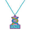 Science VBS Beaded Necklaces - 12 Pc. Image 1