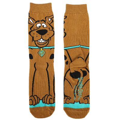 Scooby Doo Animigos 360 Character Crew Socks for Men Image 1