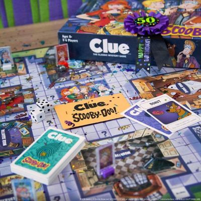 Scooby-Doo! Clue Board Game  For 3-6 Players Image 2